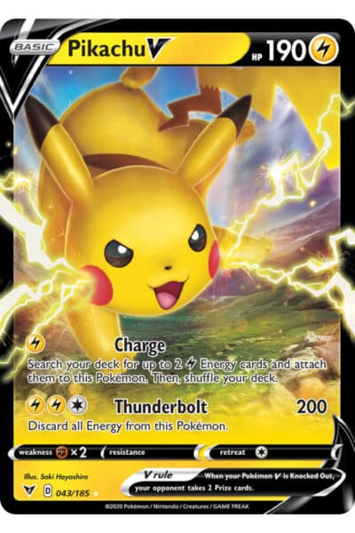Pikachu V 043/185 fra Vivid Voltage