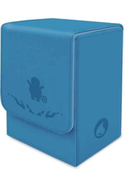 Blå deckbox med Squirtle-motiv fra 151 First Partner Gift Box
